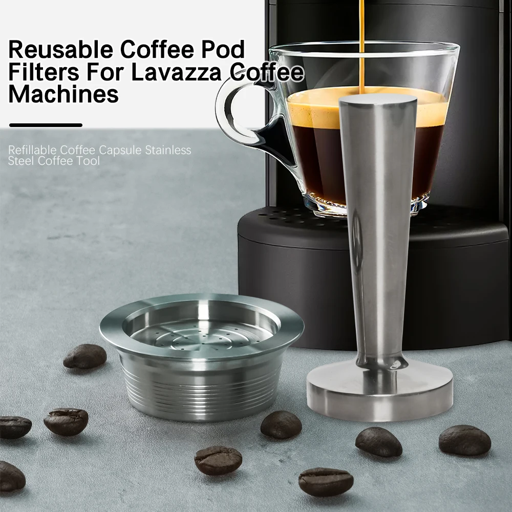 Lavazza Espresso Machine Reusable Lavazza Coffee Pods Pod Tamper