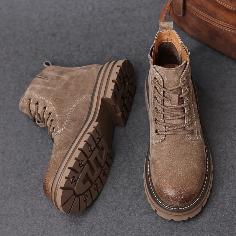 mens casual dress shoes boots Amazon.com | Men's Black Leather Dress Chelsea Boots,Fall Winter Comfy High  Top Double Zip Premium Business Casual Ankle Booties (6,Black,6)