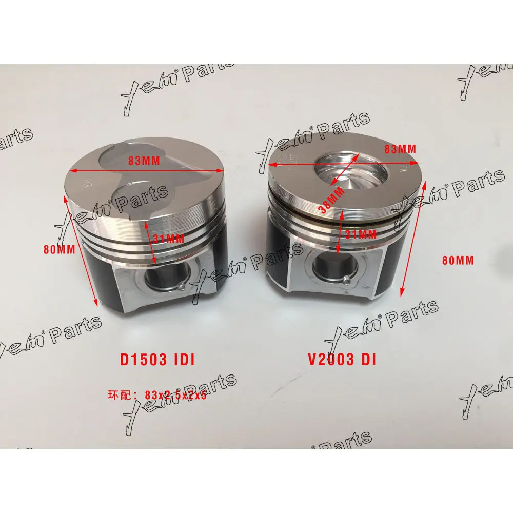 Engine Parts V2003 Piston for Kubota