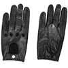 Guanti da guida in pelle nera personalizzati
