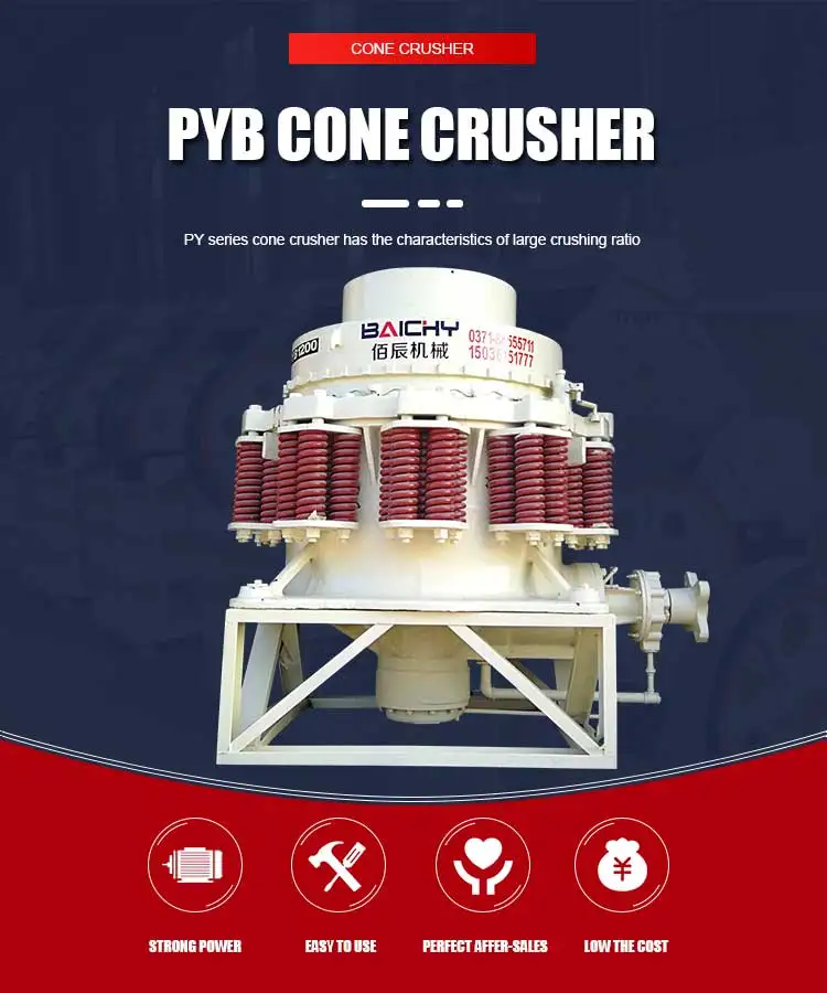 CS Series Spring Symons Cone Crusher Used for Mine /Construction/ Railway