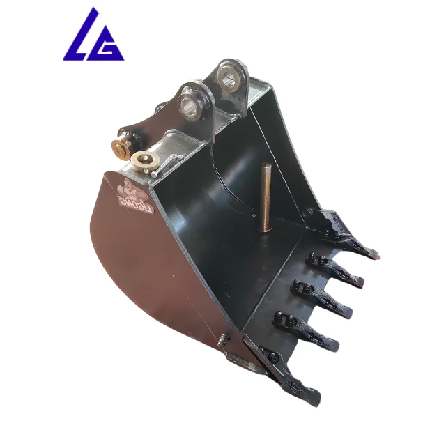 Durable 0.2cbm Backhoe Loader Bucket Standard Bucket with Durable Bucket Teeth
