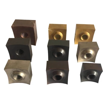 Manufacturer low price sharp granulator blades 34x34mm M12 single shaft shredder blade