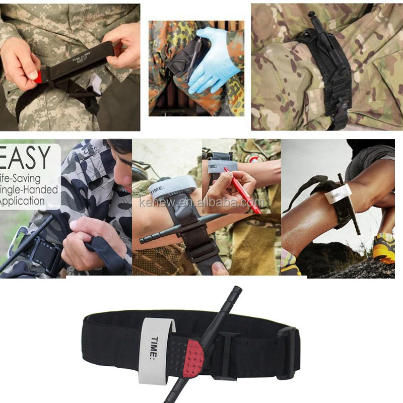 Outdoor Emergency Tourniquet Portable First Aid Tourniquet Arterial One Hand Quick Release Buckle Bandage Medical Device