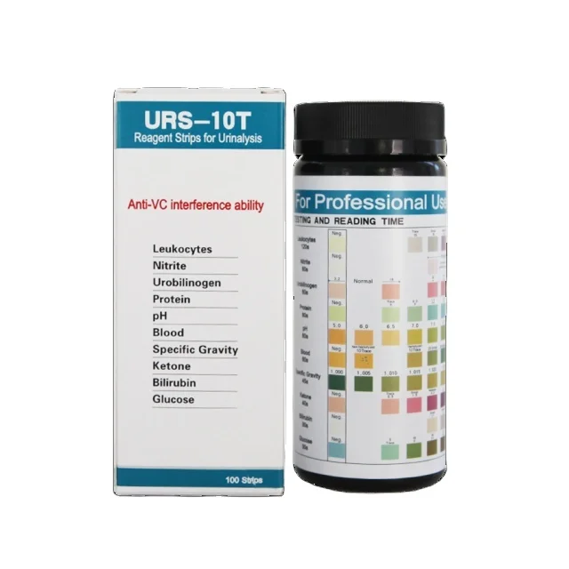 10 Parameter Urine test Strips Reagent Rapid Test Kit Strips for Urinalysis