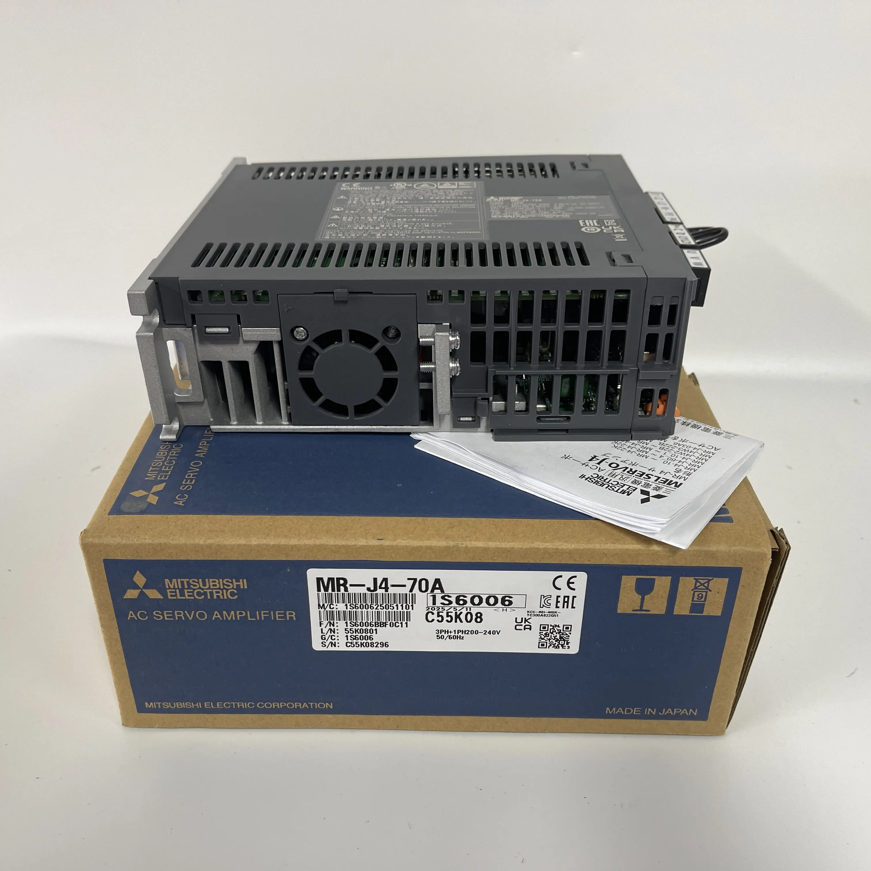 Mitsubishi AC Servo Amplifier MR-J4-70A