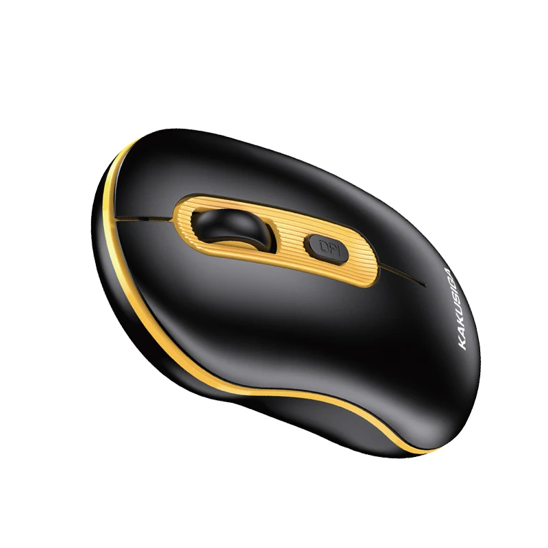 KAKUSIGA Wireless Optical Mouse 4D Button High Sensitivity USB Mouse for Business Office or Games