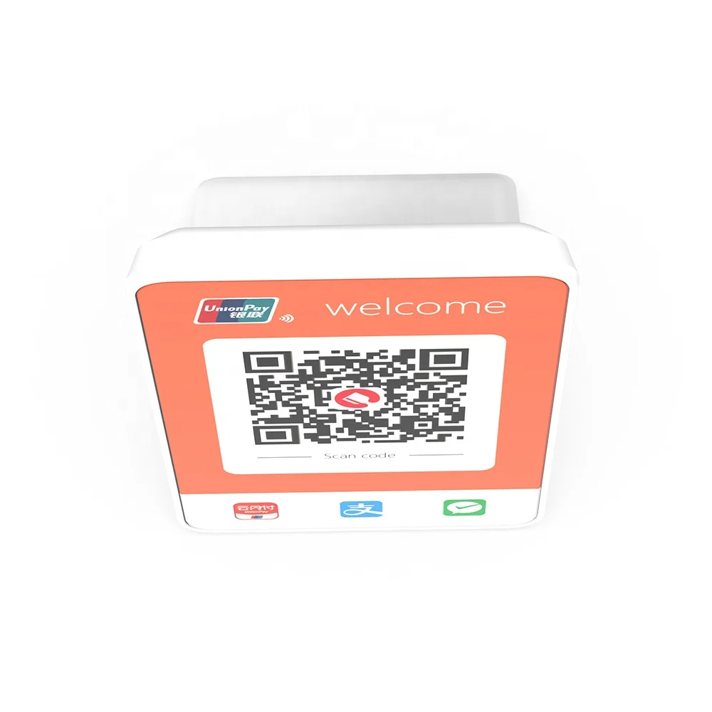 JHL Generate QR Code Payment Terminal with Mounting Stand Wechat Pay Alipay Mobile App
