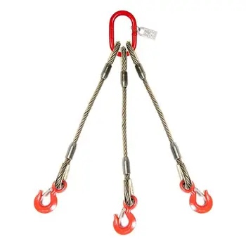 4 Leg Bridle Sling Cable Lifting Wire Rope Sling - Buy Wire Rope Sling ...