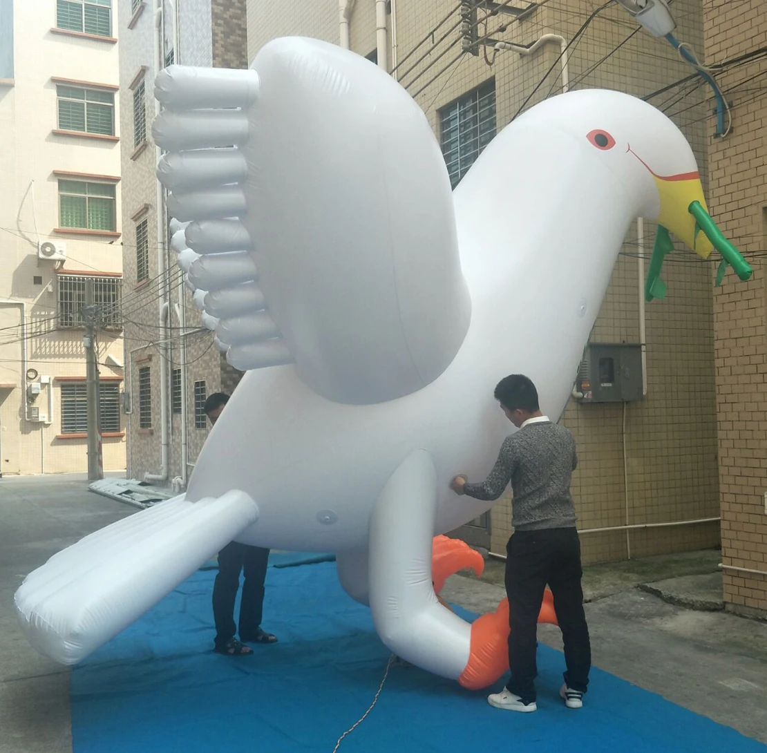 Customized Advertising Model Inflatable Bird Pigeons Model