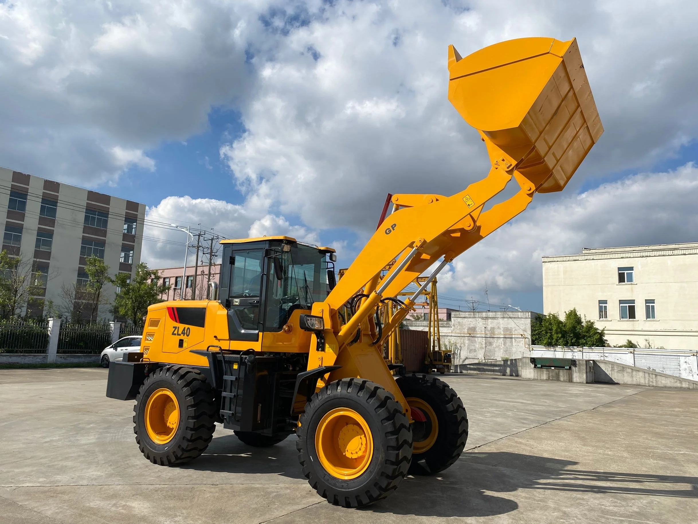 New Hot Selling  ZL20 Mini 2 Ton Hand Brake Wheel Front End Loader with CE Certification
