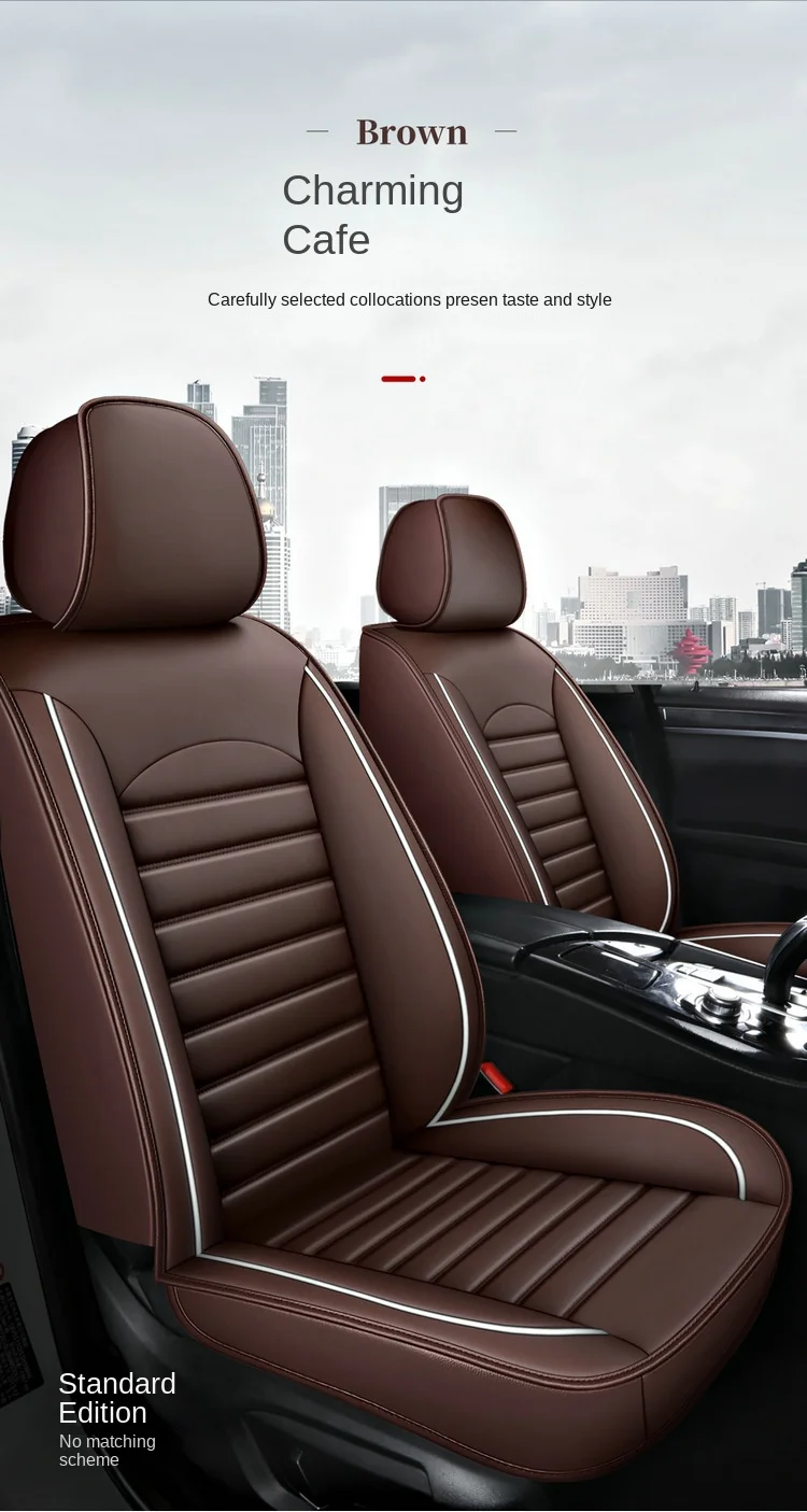 Amazon Summer All-Inclusive Leather Five-Seat Car Seat Cover Universal Four-Season Cushion for Cross-Border Foreign Trade supplier