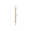 13cm rose gold spoon