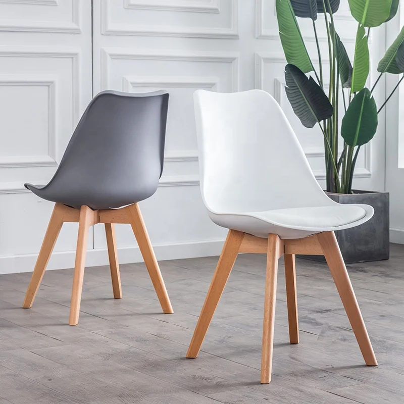 Hot Sales Nordic Leather Dining Room Chairs Wooden Plastic Chair Dining Chairs Dc123 - Buy Dining Chairs,Chair,Plastic Chair Product on Alibaba.com
