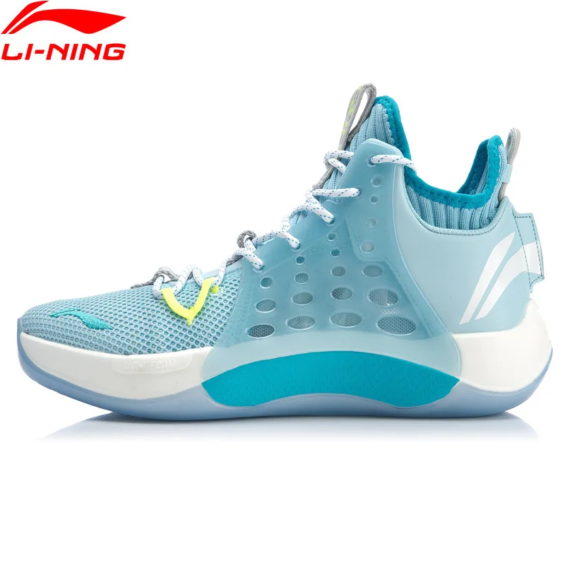 Мужская баскетбольная обувь Li-Ning SONIC VII, профессиональная Баскетбольная обувь CJ McCollum, легкая спортивная обувь с поролоновой подкладкой, Баскетбольная обувь, кроссовки ABAP019