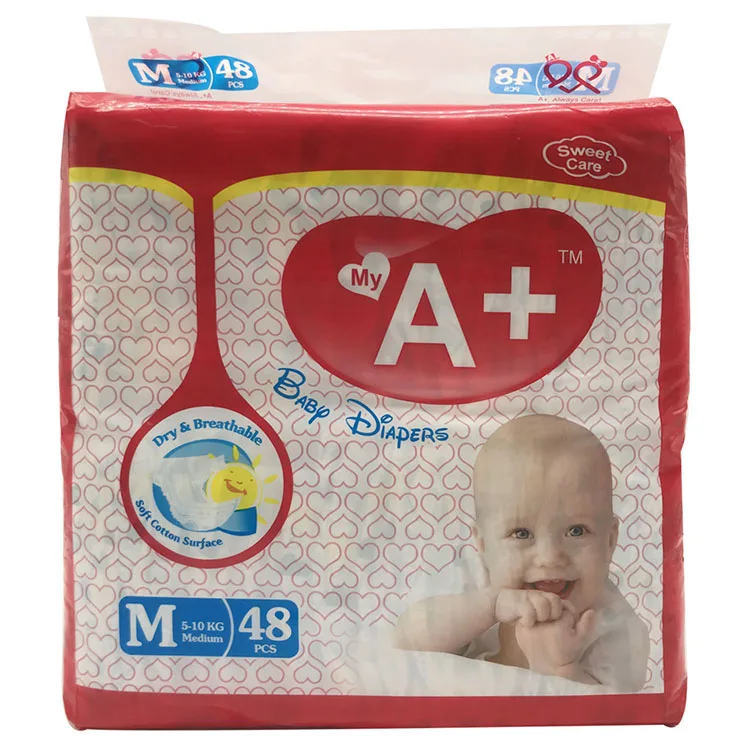 Best Selling Good Quality Biodegradable Organic Baby Diapers In India