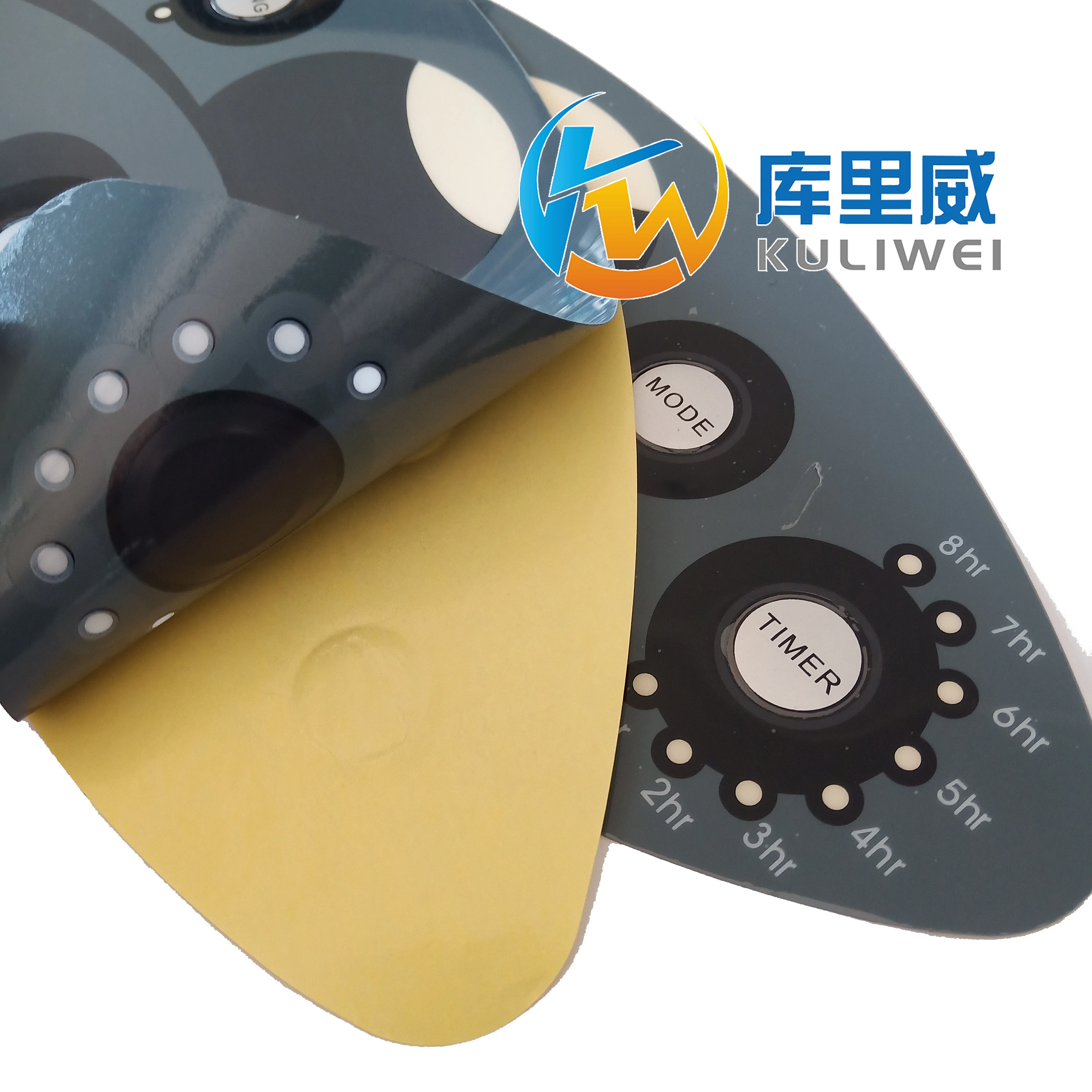 Custom LCD Screen Panel Sticker Acrylic Control Panel Pvcsticker Button Film Switch Panel Sticker