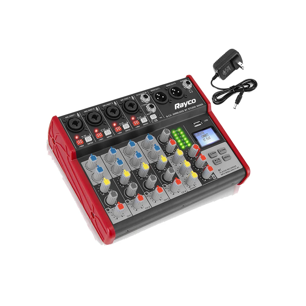 Mixer Audio Pyle PMXU48BT 4 Canali Con Bluetooth - Aperto Mai Usato