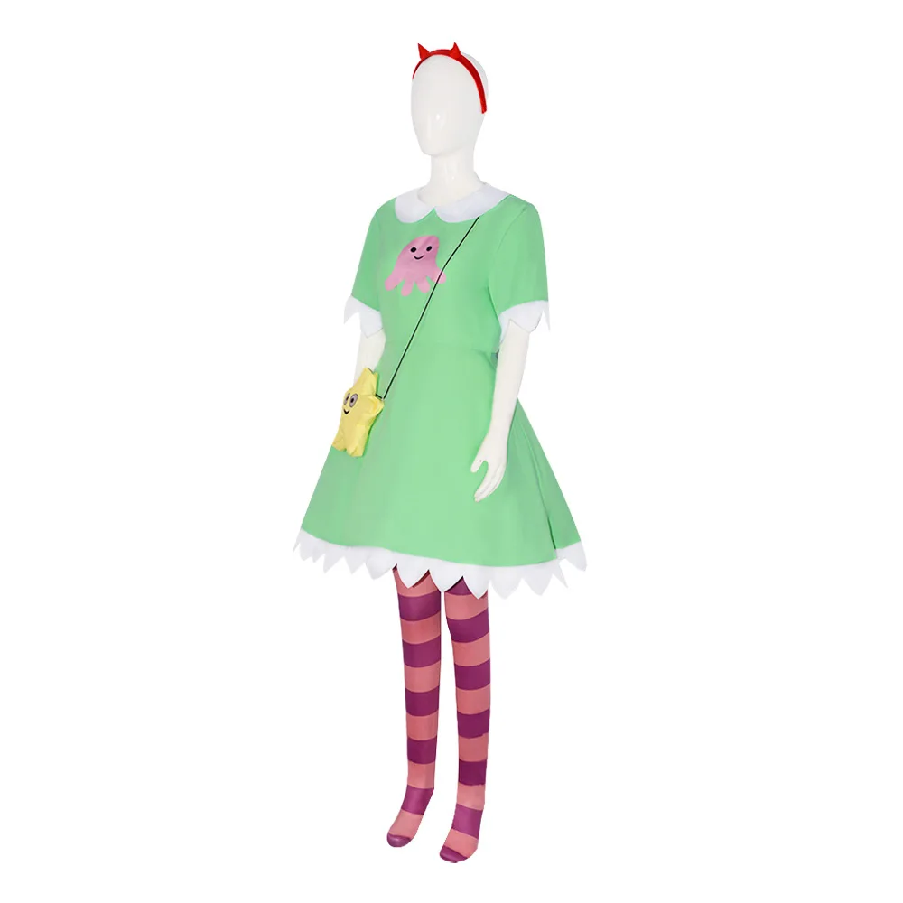 star butterfly sea green dress Star Butterfly Costume from Star vs. the Forces of Evil – Cosplayrr main image 1