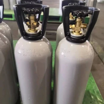 NETC Manufacturer  10lb/15lb/20lb CO2 Gas Cylinders  Food Grade Aluminum Gas Cylinder  Beer Carton Dioxide Tanks