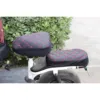Black round front and rear seats