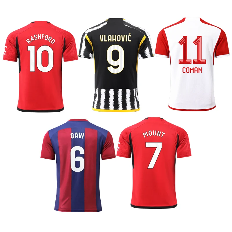 2023 2024 Messi Pink Black Soccer Jersey Football Shirt Soccer Uniform