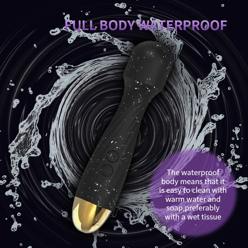 USB & DC Charging Adult Massager for Women Couple-Friendly AV Vibrator with 10 Variable Speeds