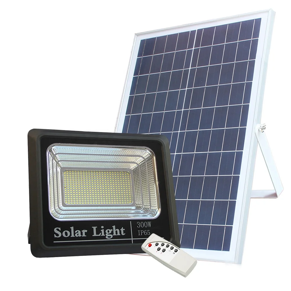 Solar IP65 Battery Floodlight 10w 25watt 40w 60w 100w 200w 300w Led Flood Light