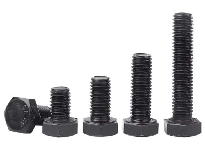 product customized supplier din933 hexagon bolts carbon steel black zinc high quality 88 m3 m20 hex head bolts screws-61