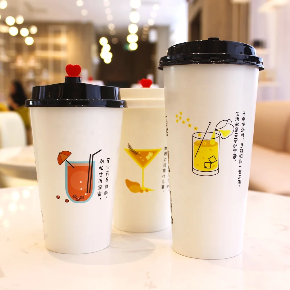 Factory Price Pe Coated Disposable Single Wall Paper Cup 8oz Coffee Cup