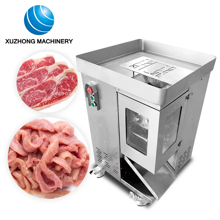 Commercial Stainless Steel Frozen Xuzhong Meat Slicer Frozen Meat 