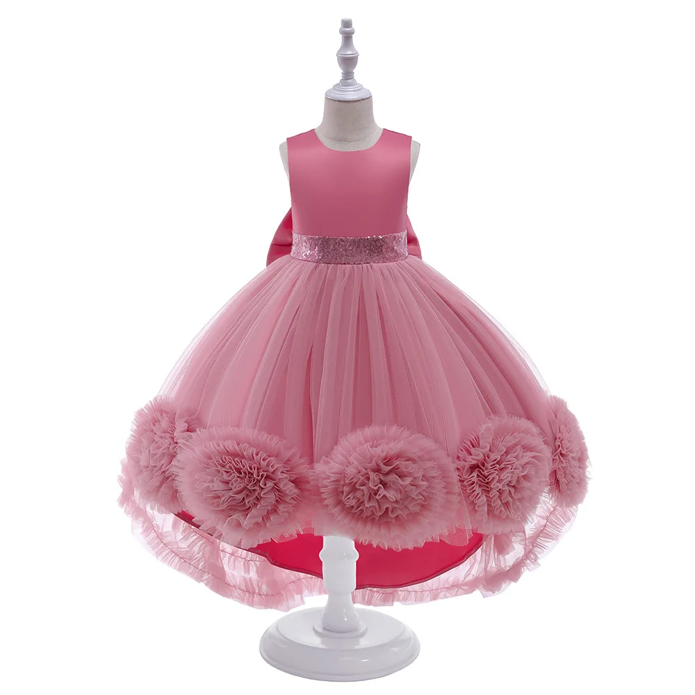 Amazon.com: Toddler Baby Girl Dresses Tutu Dress Ruffles Sleeveless Bowknot  Princess Dresses Party Birthday Dress with Headwear Hot Pink: Clothing,  Shoes & Jewelry