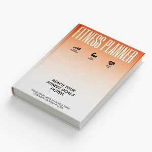 Custom Workout Log Book Fitness Journal Planner and Motivation Diary for Tracking Wellness Goals Exercise