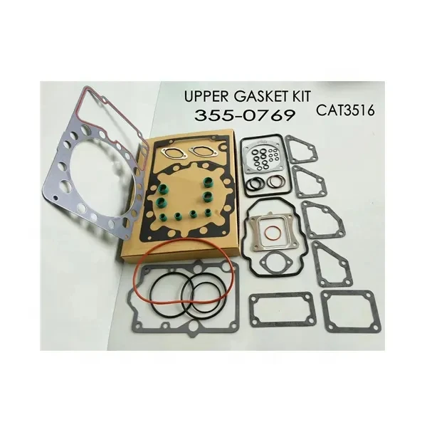 355-0769 3550769 Gasket Set Fit for Caterpillar 3508 3512 3516 Top Upper Gasket Kit Set Diesel Engine Parts Gasket Upper Kit