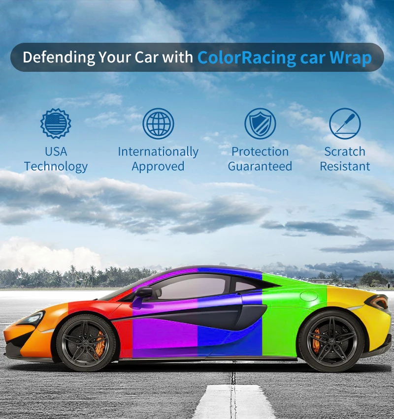 Car Vinyl Wrap Wholesale Electrooptical Metallic Black Car Automotive