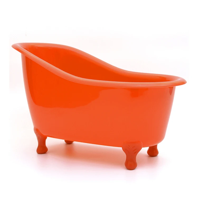 OEM пластиковая мини-ванна для подарочной упаковки розовый мини-контейнер ванной