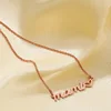 Rose gold- Necklace