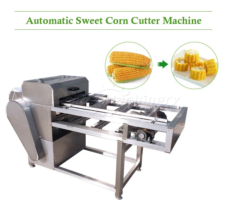Frozen Fresh Tender Corn Maize Cob Cutter Machine Sweet Corn Stick ...