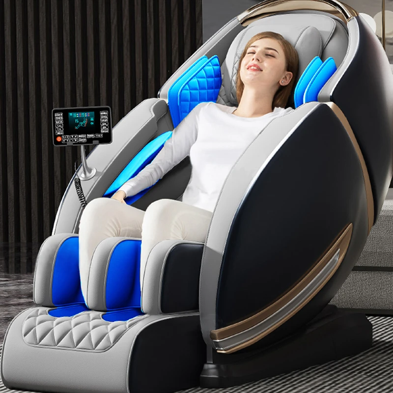GUOHENG AM183 US warehouse Fauteuil Massant Sl Track 4D Zero Gravity Luxury Massage Chair with Heated feature