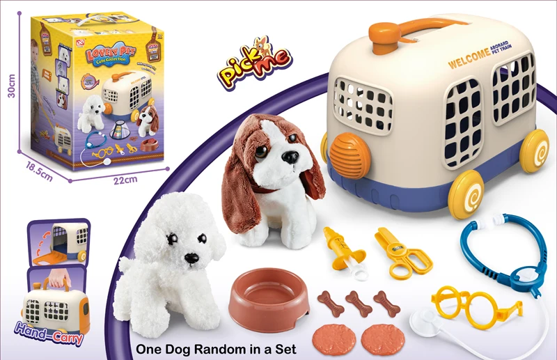 Ветеринарный центр My Pet клетка для ухода за домашними животными игрушечный переносчик домашних животных игровой набор