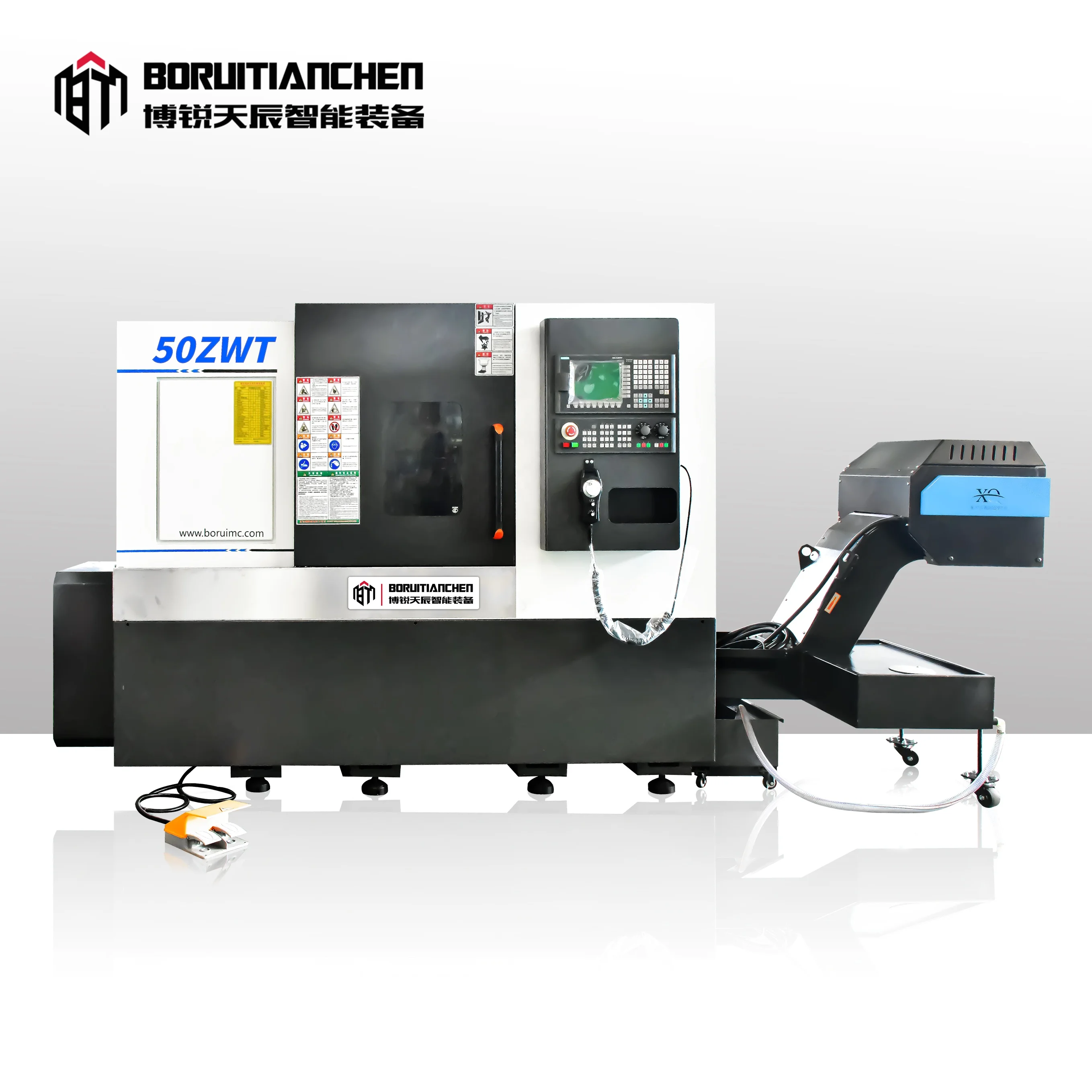 50ZWT Full Function Slant Bed Cnc Lathe Cnc Turning Lathe Hot Product Single Provided Customizable Sawing Machine 500