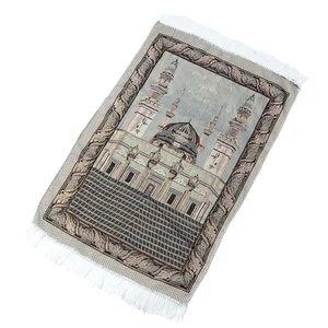70*110cm Islamic Flower Prayer Mat Muslim Prayer Mat Travel Prayer Rug Islamic Rug Blanket