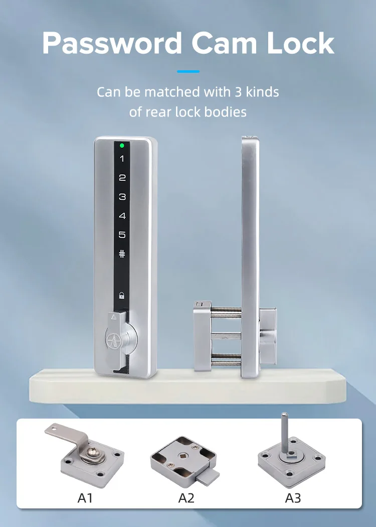 KERONG Keyless Cipher OTP Office Private Drawer Cabinet Lock Password ...