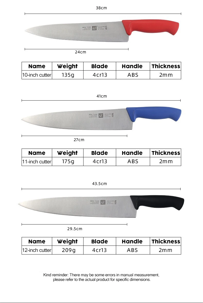 Tuomei High Quality 4cr14 Stainless Steel Knife Knife Slicing Knife