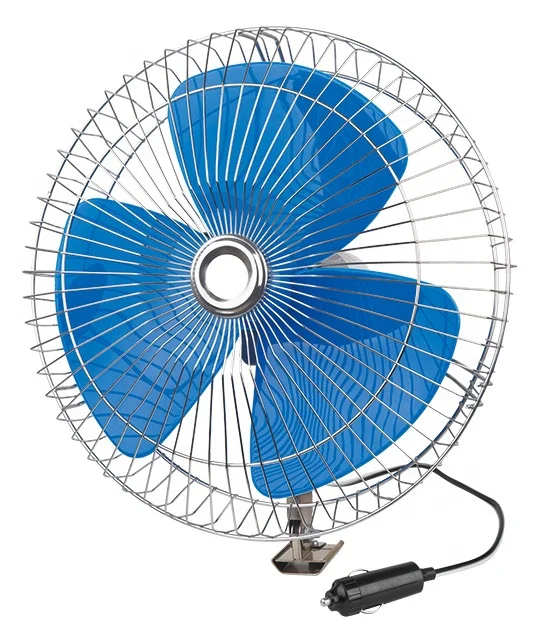 Прикуриватель 8 дюймовое металлическое портативный автомобильный вентилятор охлаждения воздуха вентилятор