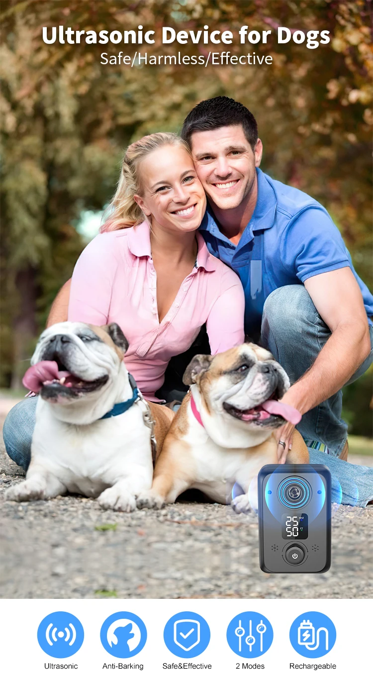 Upgraded Automatic Wireless Sonic Dog Bark Control Device Sonic Bark Deterrent Buy Anti Bark