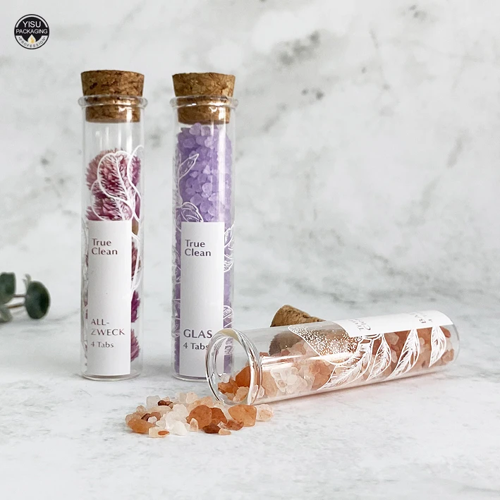 Стеклянная пробирка с пробкой