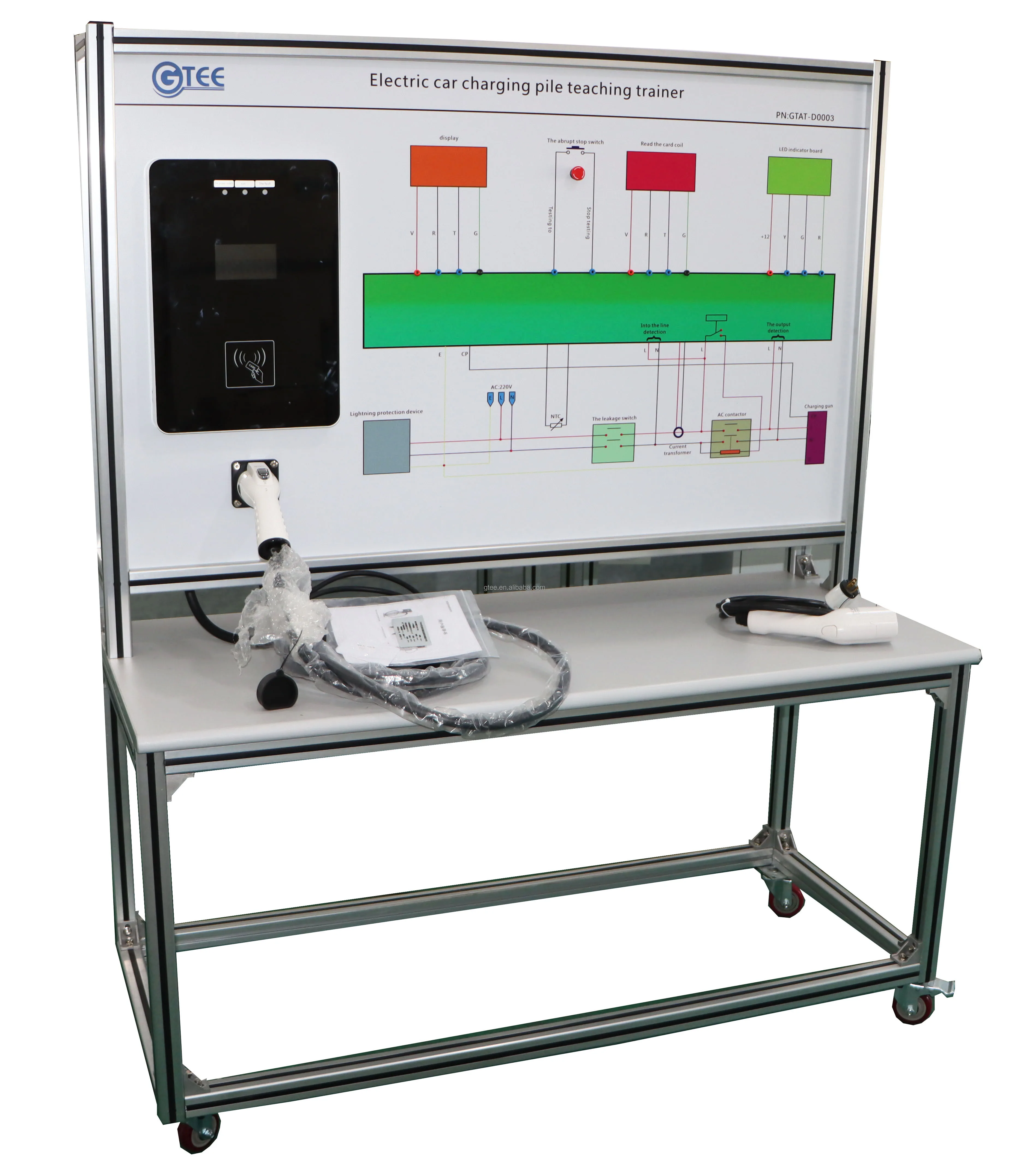 New Energy Training Equipment/electric Car Ac Charging Pile Teaching
