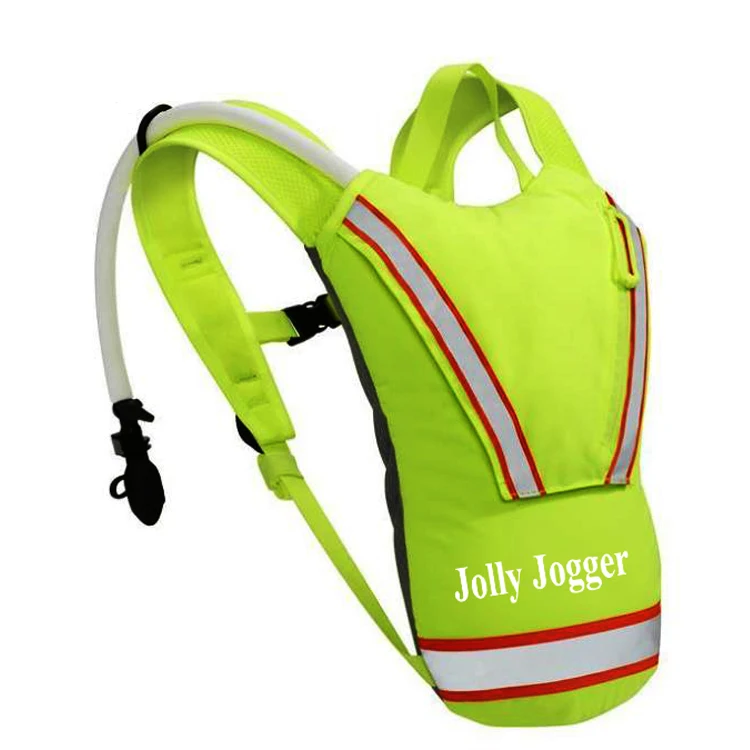 reflective hydration pack