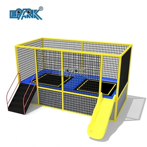 Commercial Indoor Trampoline Park for Kids Unisex Customizable Size Made of Plastic and PVC-Kids Playground for Sale